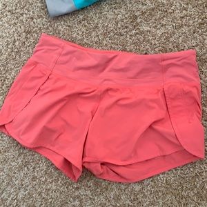 Lululemon pink shorts